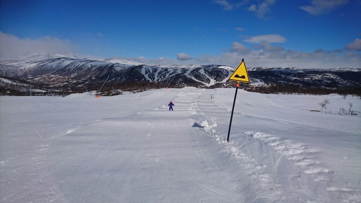 Dagens forhold 20.04.17
Fremdeles åpent med bra f.