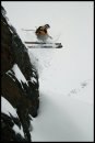 finsnø. Foto: J Bergquist. Åkare: Nicklas Sandeberg.