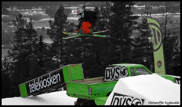 Anders Hauge under kvalikken til Jibbebattelen 200. Foto: Christoffer Dybendal. Åkare: Anders Hauge.