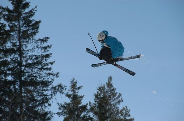 Flat 9a som jag hade lite problem med i landningen. Foto: Vilse @ FR. Åkare: Kevin Holmbom.