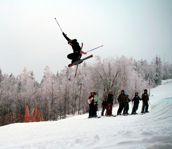 En toxic, och kidsen kollar på.. : ). Foto: Britt-marie Hillberg. Åkare: Carl Sätterström.