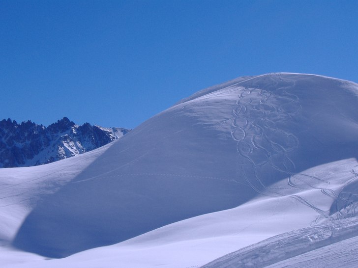 Mina och anders åttor i Ischgl=). Foto: Simon Bossmar.