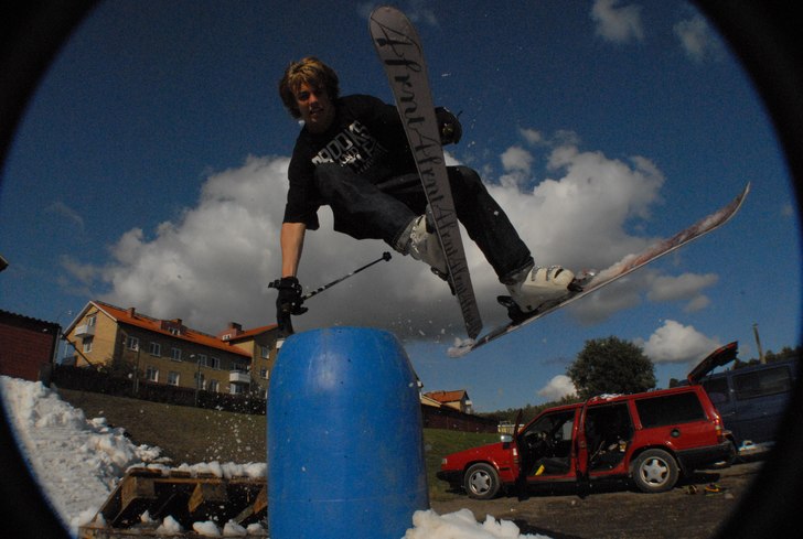 lite hederlig höst pepp. Foto: Fredrik Axelsson. Åkare: Emil Eriksson.