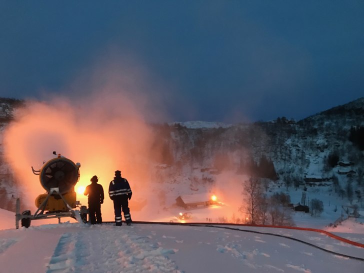 Flotte forhold til helgen!
Vi har holdt stengt den.
