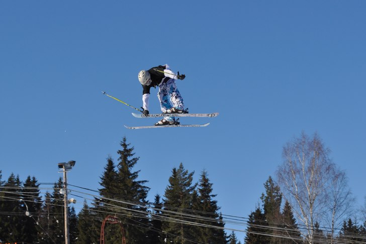 Foto: dad. Åkare: jag, lillmaxi.