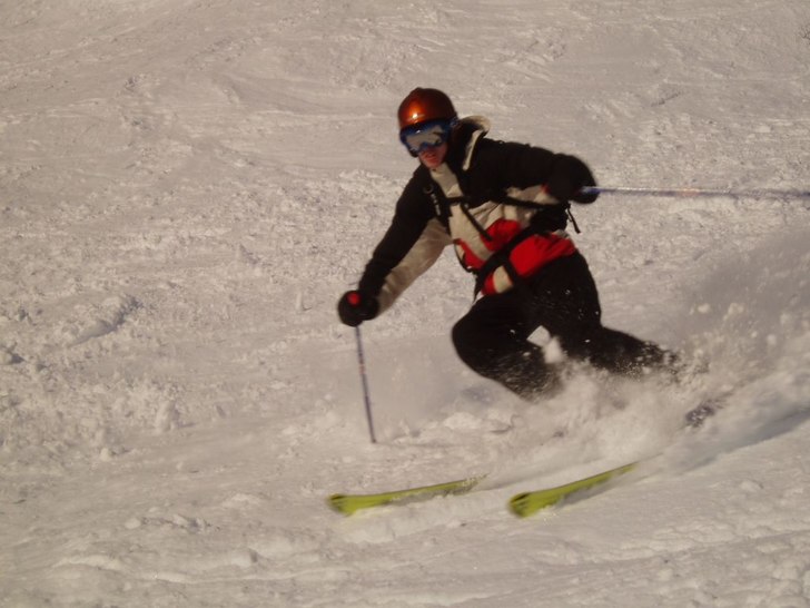 SKon akning i Alaska. Foto: Christoffer Malmstrom. Åkare: Jonas Berggren.