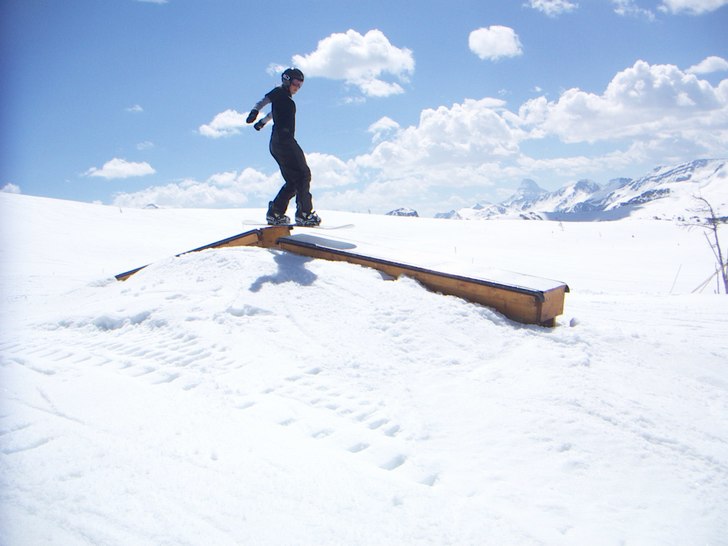 En dag i parken under en av säsongens sista dagar. Foto: Elin Persson. Åkare: Karin Stenvall.