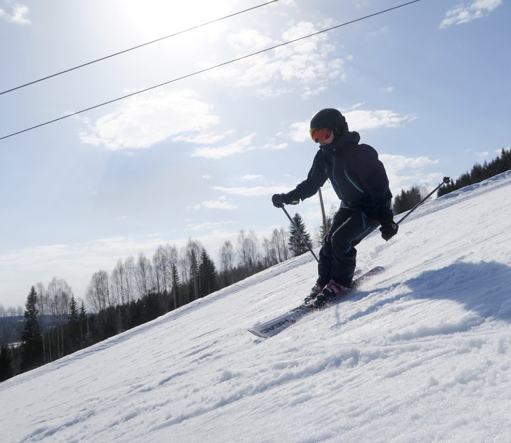 Fru testpilot i Branäs.