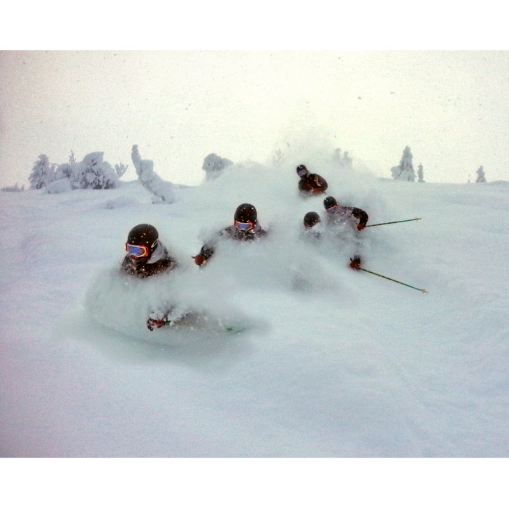 Veckan då Japan kom till Sälen.. Foto: AG. Åkare: Carl.