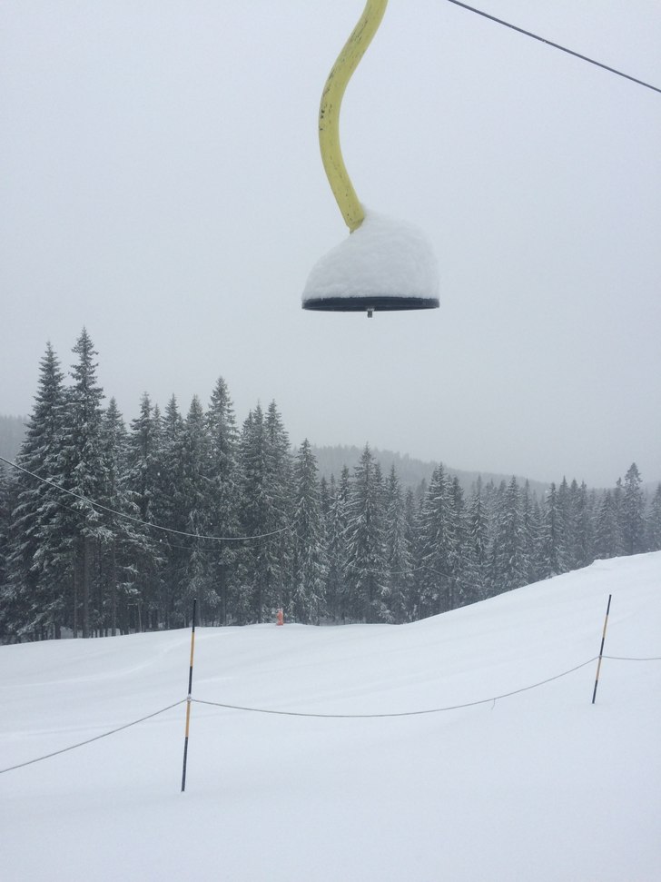 MYE snø de siste dagene!
 Mellom 20-30 cm har lag.