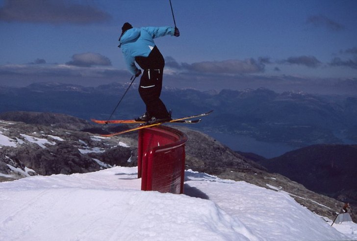 C-rail, 270 avv . Foto: Veit ikkee. Åkare: Patrik Backsæther.