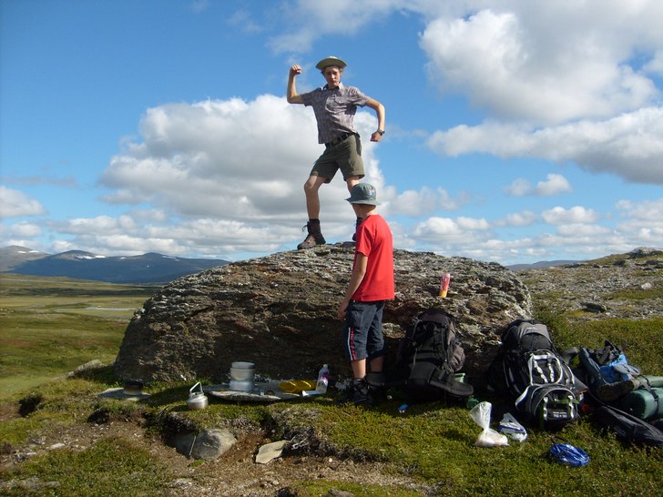 Snyggaste posen ever:D. Foto: Pappa Mats.