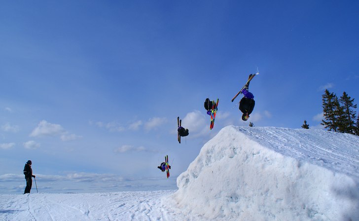 dubbel back :). Foto: ante. Åkare: tnb.