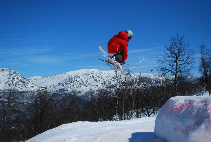 Mute 540. har inte fått tag i skidan än:P . Foto: Pappa. Åkare: Oskar Andersson.
