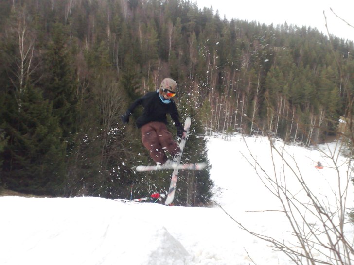 Jag drar en reavers tail 360...
Mkt skönt trick!. Foto: Joackim eriksson. Åkare: Justus johansson (Jag).