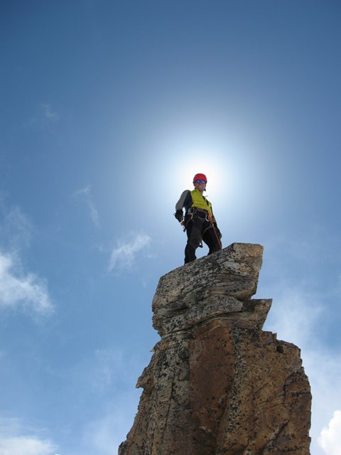 Min personliga självbild har nu även tagits på . Foto: Mr Peter. Åkare: Turåkare som kommit till insikt efter en dag på berget.