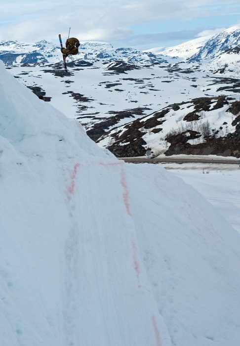 Cork 3 japical i riksgränsen. Foto: Daniel Rönnbäck. Åkare: Lars ilis.