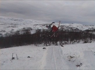 cork 900 på ett hemmabygge :). Foto: Joel Larsson. Åkare: Oliver Holmdin.