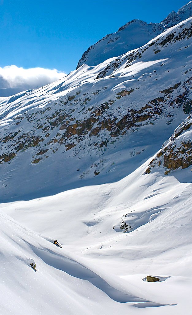 Här är jag både modell och fotograf - min polar. Foto: Johan Yveborg. Åkare: Johan Yveborg.