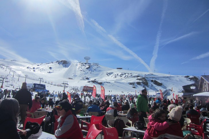 Borreguiles restaurang.