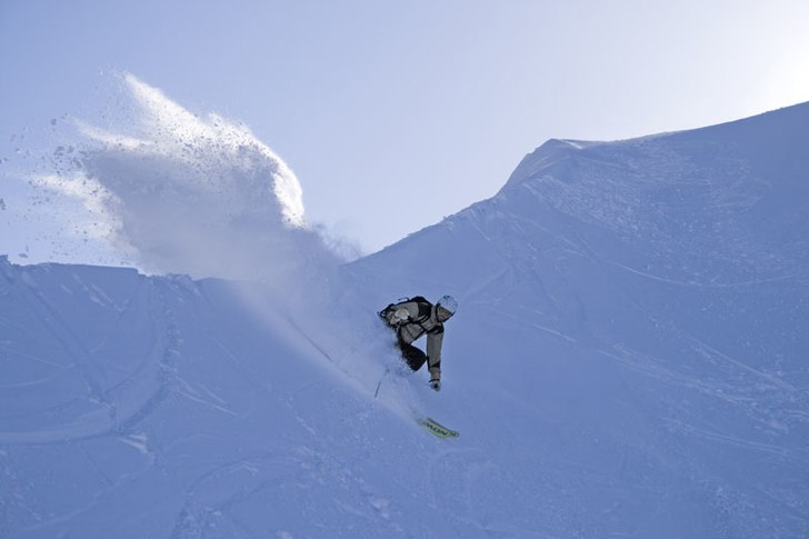 Cutback. Foto: Andreas Engström. Åkare: Johan Bramberg.