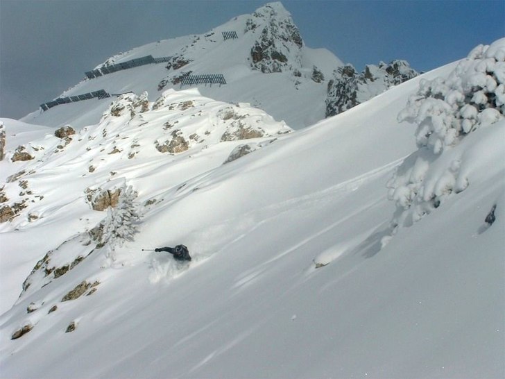 Des Bourtes Face Nord. Foto: Daniel Salomonsson. Åkare: Magnus Andersson.