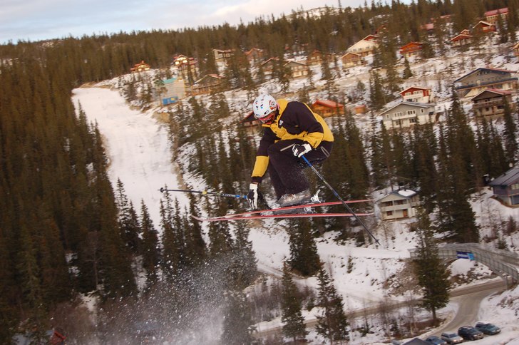 försässongens-träning . Foto: Jonas Frid. Åkare: jag.