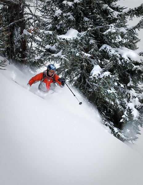Drömskogen som det flesta känner till vid detta . Foto: Tomas Hjärtström. Åkare: Stefan Sandström.