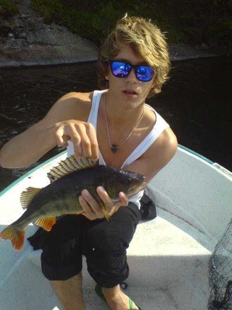 en fin borre på 1,1. första över kilot i år.. Foto: sofia sjöberg. Åkare: jacob wester.