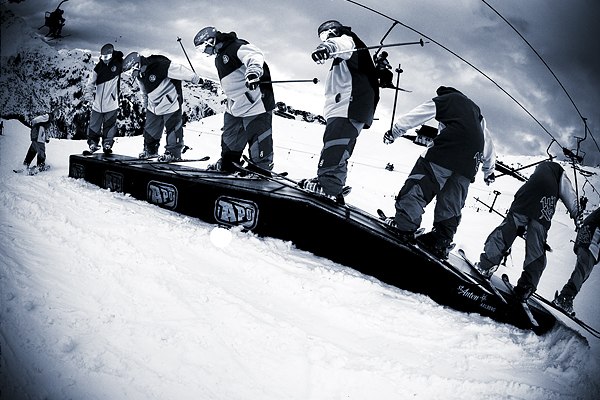 Dålig dag med flatlight men med fina moves på bo. Foto: Marcus Rönne. Åkare: Andi.