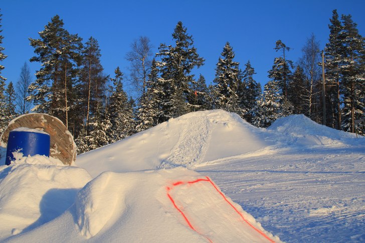 Klacken Snowpark 20-01-15.