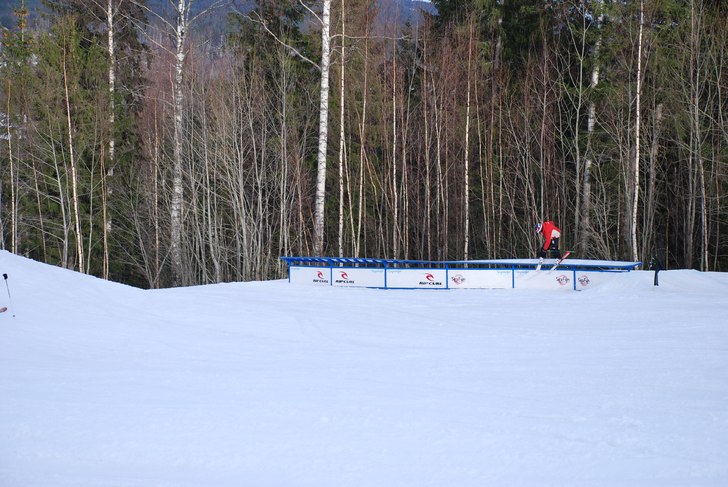 rail i kungsberget. Foto: Kaj Wiberg. Åkare: Anton Wiberg.