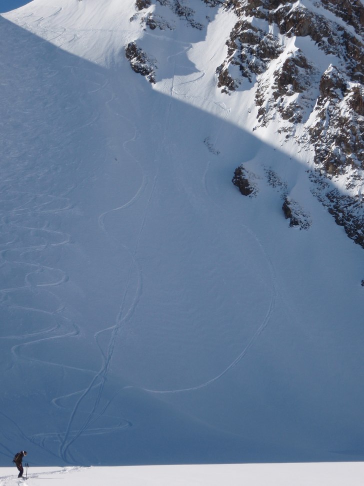 vet inte om det syns men de en straightline som g�. Foto: Fredrik Eliasson.