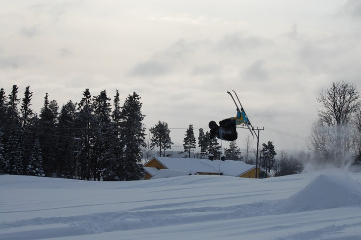 Min första Flat 5a !. Foto: Tobias Einebrant. Åkare: Per Berglin.