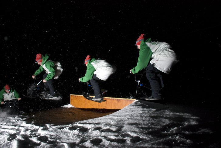 Feeble hard 180 i björnen. Foto: Marcus Eriksson. Åkare: Johan Nordberg.