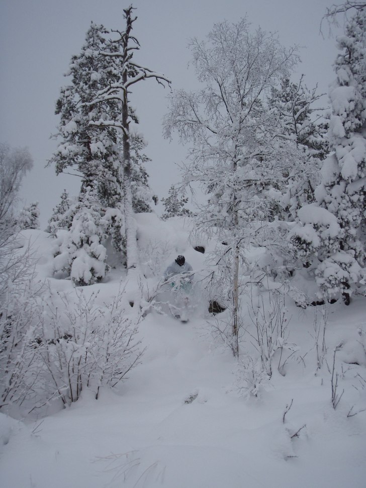 Gott med snö!!. Foto: Per Andersson. Åkare: Jonas Andersson.