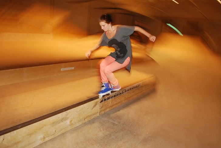 jag är inlines pro !. Foto: emrik jansson. Åkare: titti.