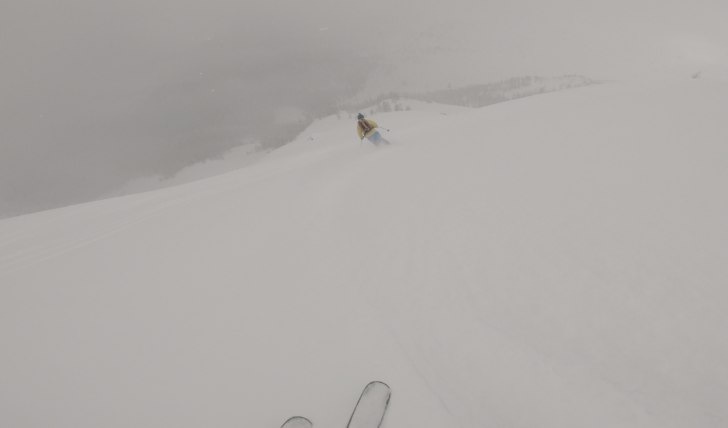 Col Granier, mittlinje.