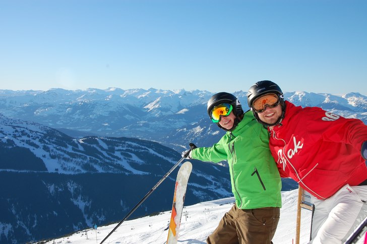 Toppen av Blackcomb. Foto: Niklas haglund.