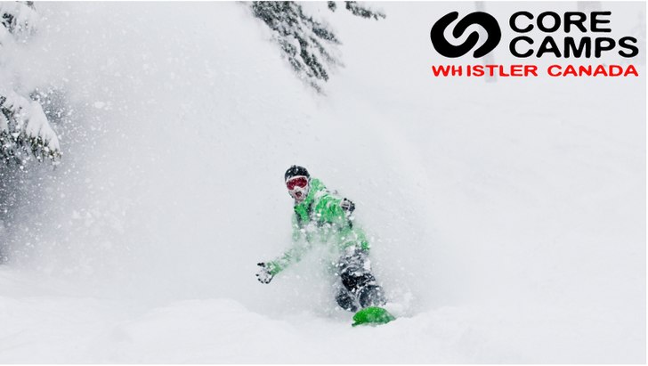 Core Snowboard Camp in Whistler, Canada.