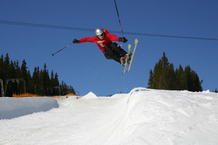 lite skön lek i pipen. Foto: Tomas Johansson. Åkare: Gustav Ekroth.