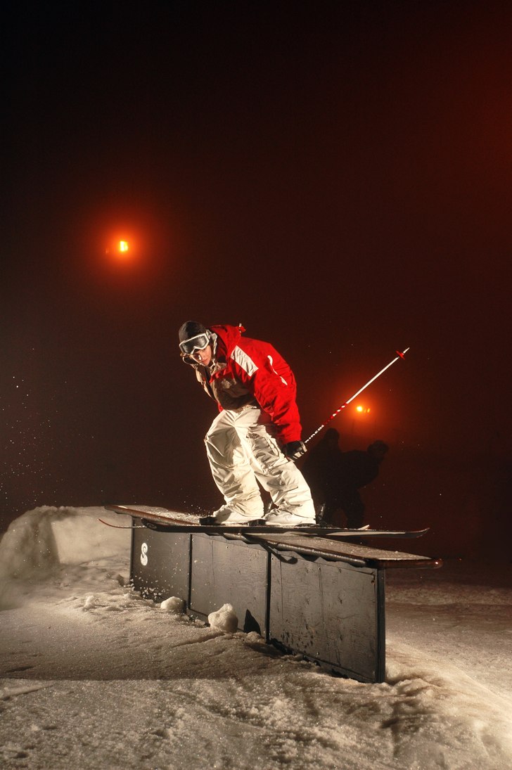 Lite kvällssession i Väsjö.
Schysst ljus blev . Foto: Fredrik Andersson. Åkare: Sebastian Delér.