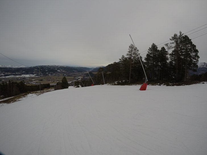 Nysnø
Ser ut for at det skal bli fine forhold i b.