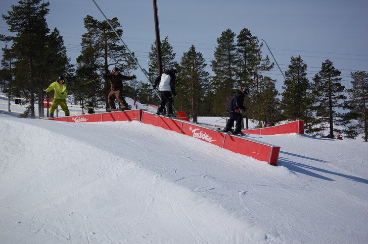 Foto: Johanna Lerjerud. Åkare: tobbe, larsen, mattias och henke.