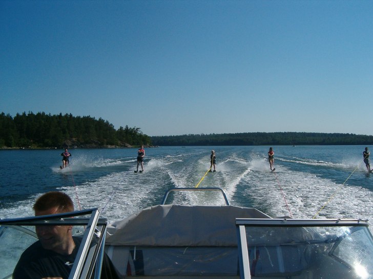 yess. Foto: anna-lena larsson. Åkare: fv: stefan, oscar, john, jag, tim.