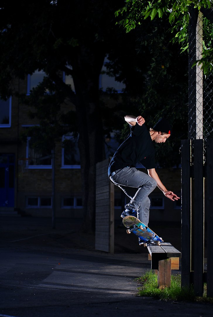 Banger-session. Foto: Adam Klingeteg. Åkare: Daniel Johansson.