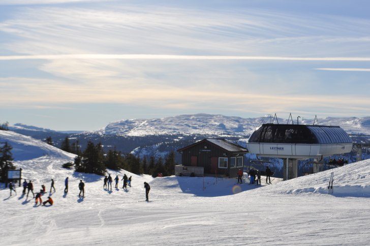 Påskestemning!
Føret og været er helt rått! Ve.