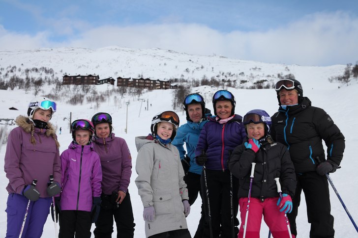 Haukeli venner.  Hilsen til familie Reimers, Imsla.