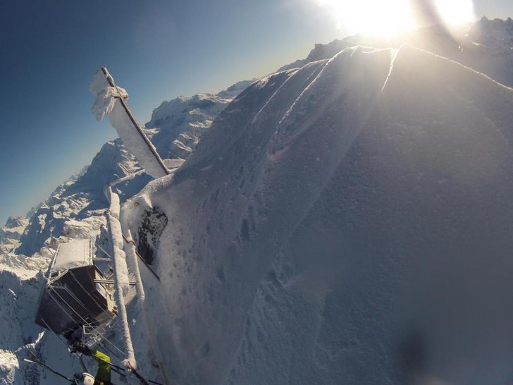Hade min GoPro på huvudet och den tog bilder unde. Foto: Jakob Broman. Åkare: Jakob Broman.