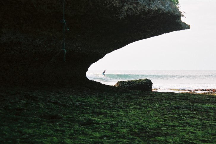 low-tide riding. Foto: Ted Lundin. Åkare: Okänd.